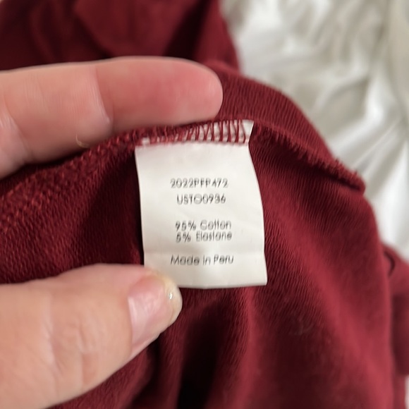 Burgundy US hoodie - Picture 6 of 8